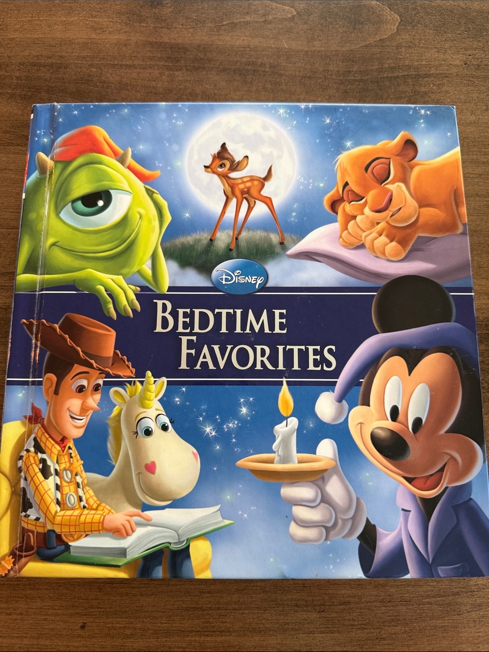 Disney Bedtime Favorites Picture Book - Blue, Purple, Yellow, Green, Orange